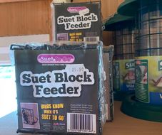 suet block feeder